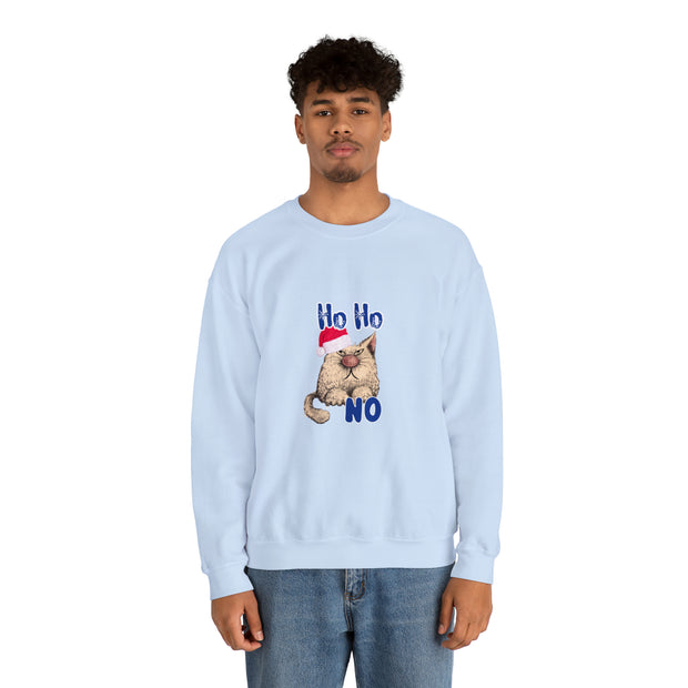 Christmas cat Unisex Heavy Blend™ Crewneck Sweatshirt