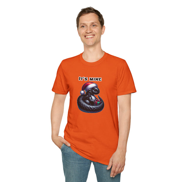 Christmas dragon Unisex Softstyle T-Shirt