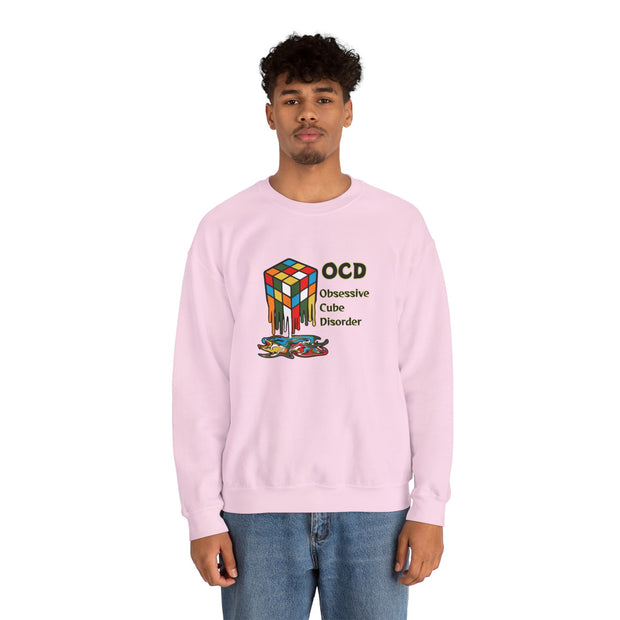 Rubik Cube Unisex Heavy Blend™ Crewneck Sweatshirt