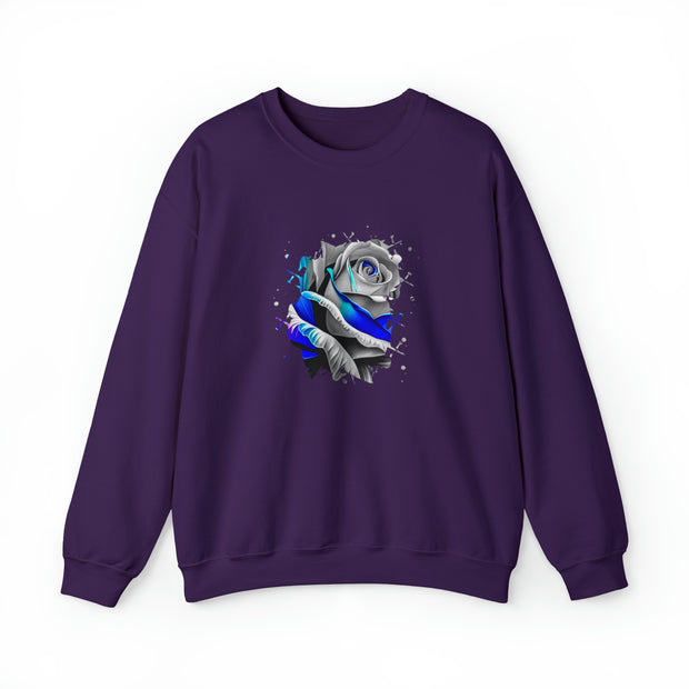 Rose Unisex Heavy Blend™ Crewneck Sweatshirt