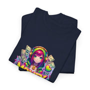 Graffiti Anime Girls Unisex Heavy Cotton Tee