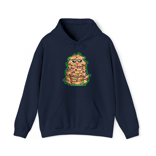 Christmas cat Unisex Heavy Blend™ Hooded Sweatshirt