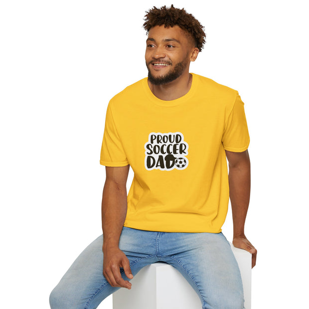 Proud Soccer Dad Unisex Softstyle T-Shirt