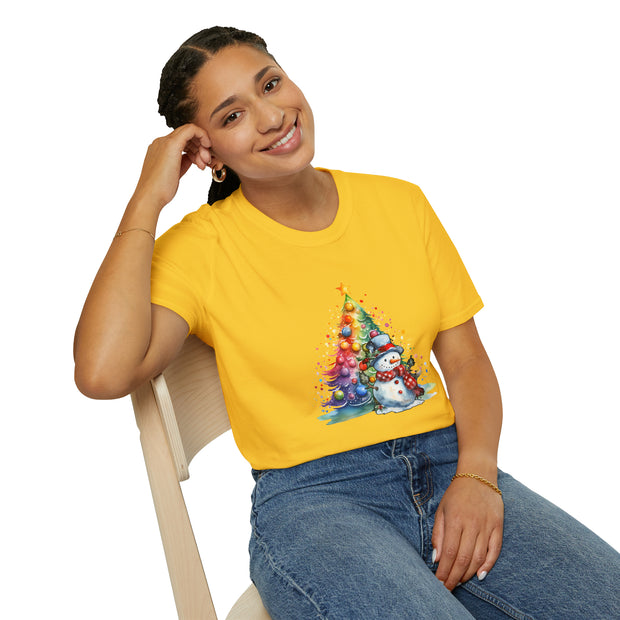 Snowman Unisex Softstyle T-Shirt