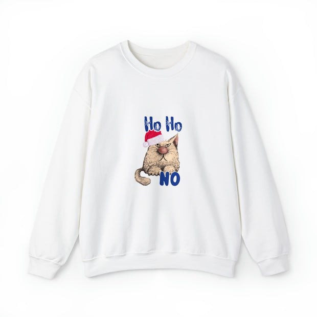Christmas cat Unisex Heavy Blend™ Crewneck Sweatshirt