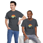 Retro Disc Golf Unisex Heavy Cotton Tee