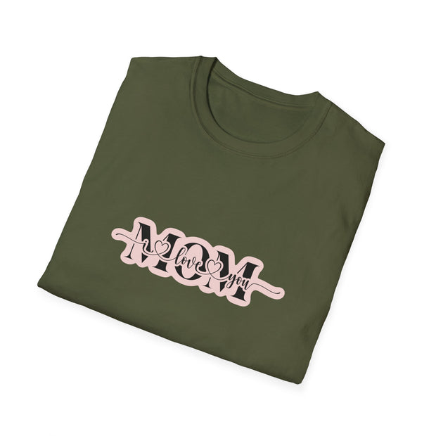 I Love You Mom Unisex Softstyle T-Shirt