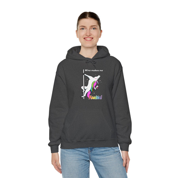 Unicorn Wine Unisex Heavy Blend™ Hooded Sweatshirt