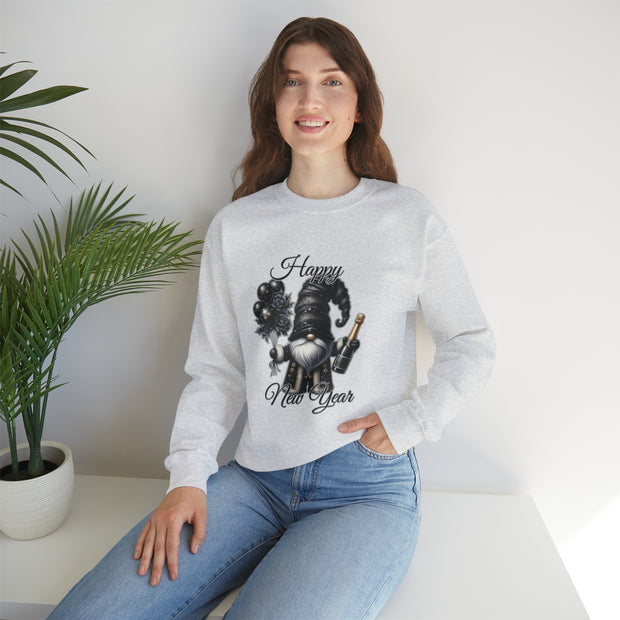 Gnome New Year Unisex Heavy Blend™ Crewneck Sweatshirt
