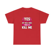 Breast Cancer Unisex Heavy Cotton Tee
