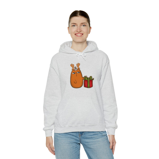 Christmas cat Unisex Heavy Blend™ Hooded Sweatshirt