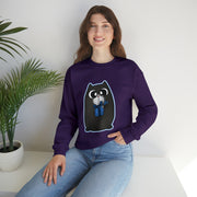 Christmas cat Unisex Heavy Blend™ Crewneck Sweatshirt