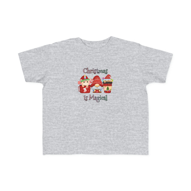 Christmas Gnomes Toddler's Fine Jersey Tee