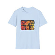Indigenous Peoples Day Unisex Softstyle T-Shirt