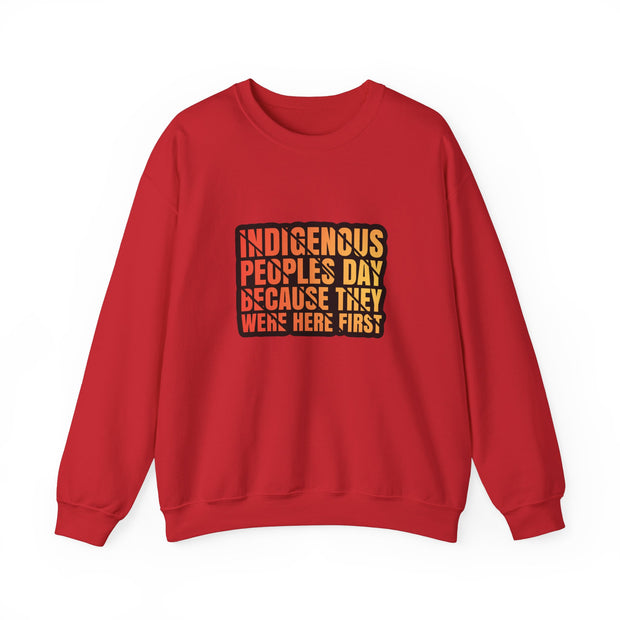 Indigenous Peoples Day Unisex Heavy Blend™ Crewneck Sweatshirt
