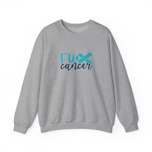 Fuck Cancer Unisex Heavy Blend™ Crewneck Sweatshirt
