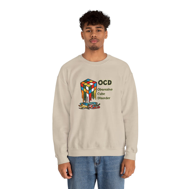 Rubik Cube Unisex Heavy Blend™ Crewneck Sweatshirt
