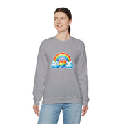 Rainbow Love Unisex Heavy Blend™ Crewneck Sweatshirt