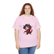Horror Movie Cats Unisex Heavy Cotton Tee