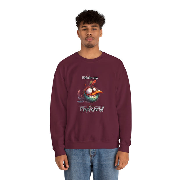 This is My Mad World Unisex Heavy Blend™ Crewneck Sweatshirt