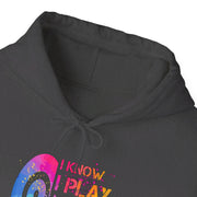 I Know I Play Like A Girl Unisex Heavy Blend™ Hooded Sweatshirt