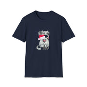 Christmas cat Unisex Softstyle T-Shirt