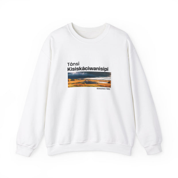 Tánsi Cree Saskatchewan Unisex Heavy Blend™ Crewneck Sweatshirt