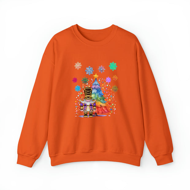 Gnome Nutcracker Unisex Heavy Blend™ Crewneck Sweatshirt