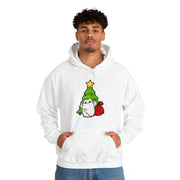 Christmas cat Unisex Heavy Blend™ Hooded Sweatshirt