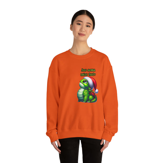 Christmas dragon Unisex Heavy Blend™ Crewneck Sweatshirt