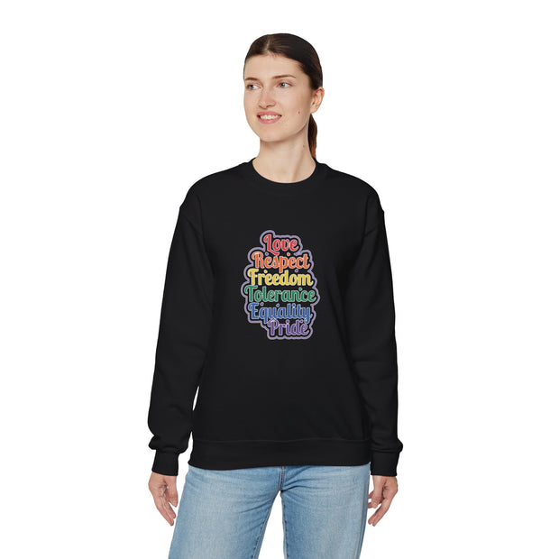 Love Respect Freedom Unisex Heavy Blend™ Crewneck Sweatshirt