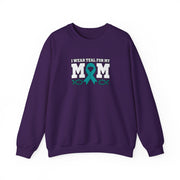 Teal for Mom Unisex Heavy Blend™ Crewneck Sweatshirt