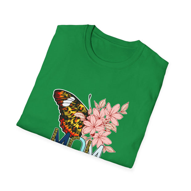 Butterfly Mom Unisex Softstyle T-Shirt