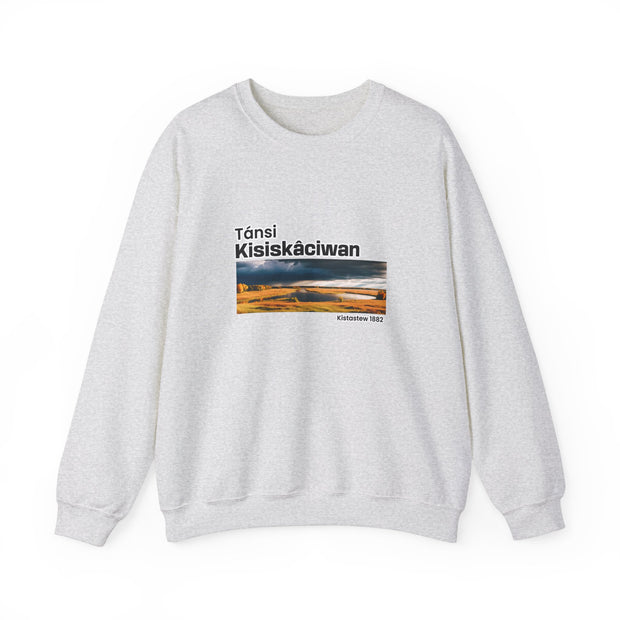 Tánsi Cree Saskatchewan Unisex Heavy Blend™ Crewneck Sweatshirt