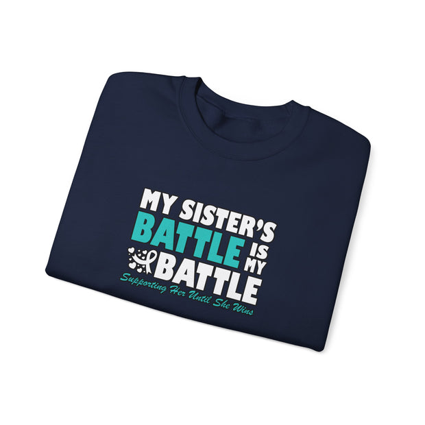 My Sister’s Battle Unisex Heavy Blend™ Crewneck Sweatshirt