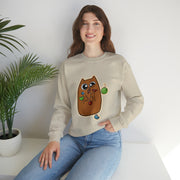 Christmas cat Unisex Heavy Blend™ Crewneck Sweatshirt