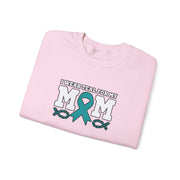 Teal for Mom Unisex Heavy Blend™ Crewneck Sweatshirt