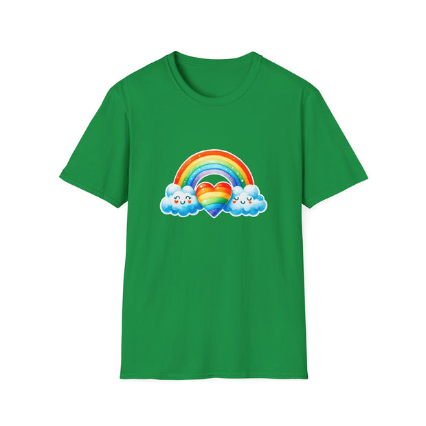 Rainbow Love Unisex Softstyle T-Shirt