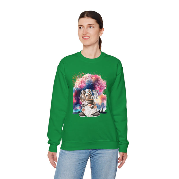 Gnome New Year Unisex Heavy Blend™ Crewneck Sweatshirt