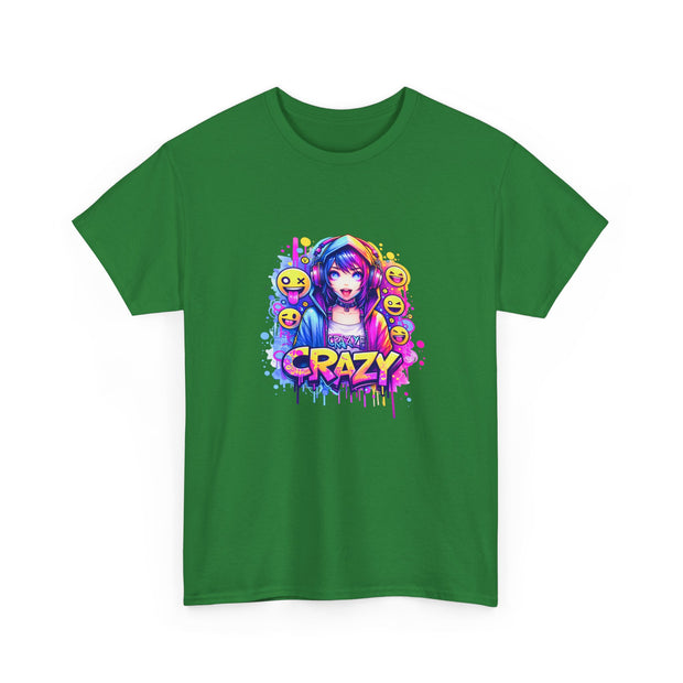 Graffiti Anime Girls Unisex Heavy Cotton Tee