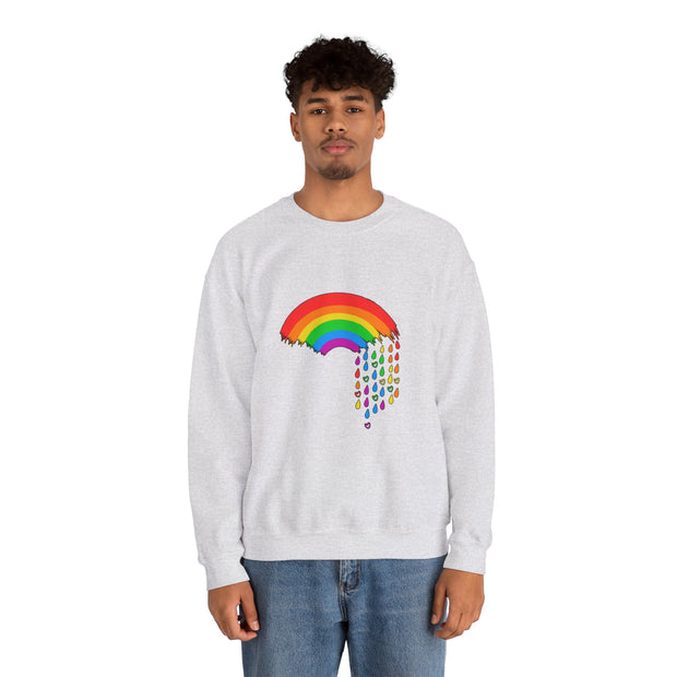 Raining Pride Unisex Heavy Blend™ Crewneck Sweatshirt