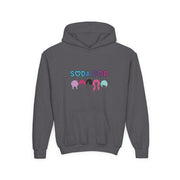 Youth Hoodie with Fun Soda Theme - Perfect for Birthdays, Parties, Gift Ideas, Kids Fashion, Playtime