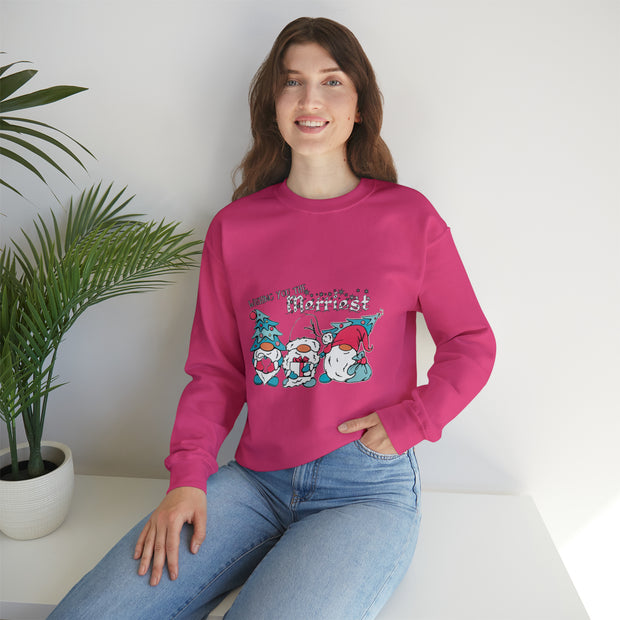 Gnome Christmas Unisex Heavy Blend™ Crewneck Sweatshirt