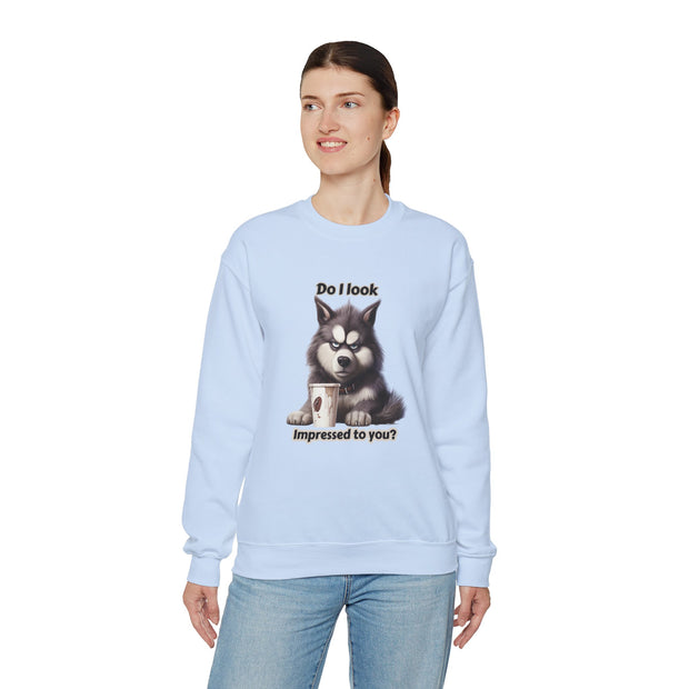 Grumpy Dog Unisex Heavy Blend™ Crewneck Sweatshirt