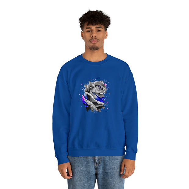 Rose Unisex Heavy Blend™ Crewneck Sweatshirt