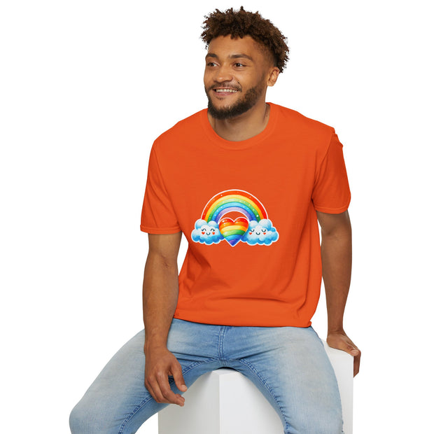 Rainbow Love Unisex Softstyle T-Shirt