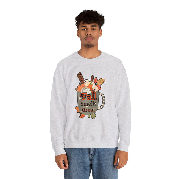 Fall Smells Great Unisex Heavy Blend™ Crewneck Sweatshirt