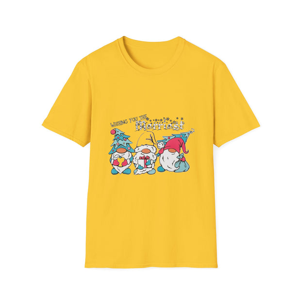 Gnome Christmas Unisex Softstyle T-Shirt