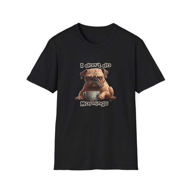 Grumpy Dog Unisex Softstyle T-Shirt
