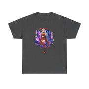 Anime Female Demon Unisex Heavy Cotton Tee